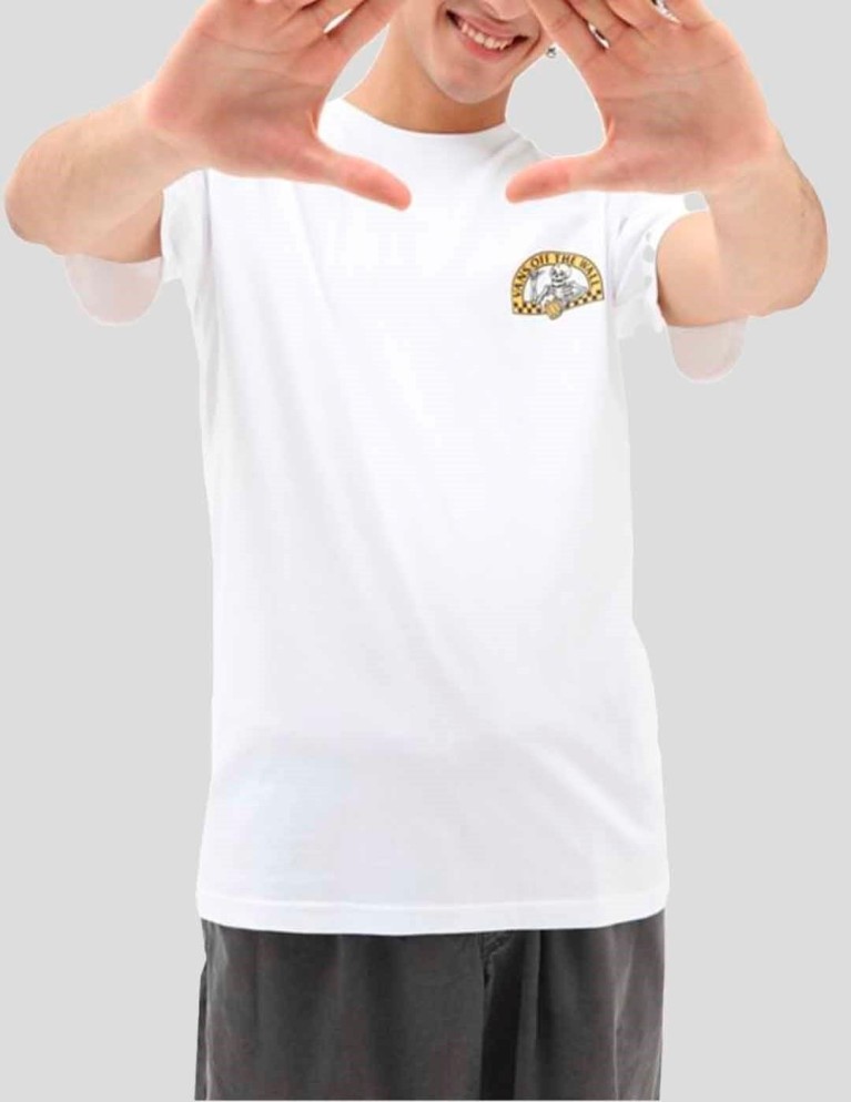Camisa VANS chillin since 66 tee white